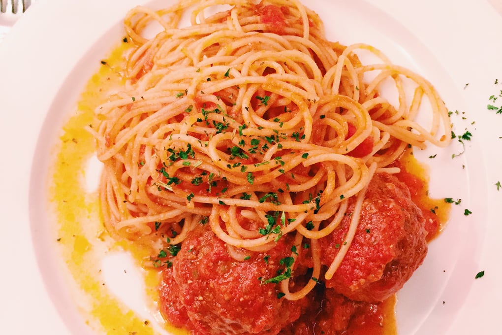 Spaghetti and Meatballs from Italy