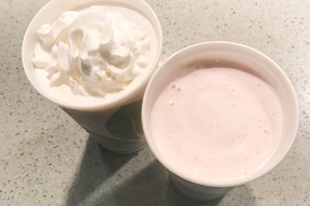 strawberry milkshake 2