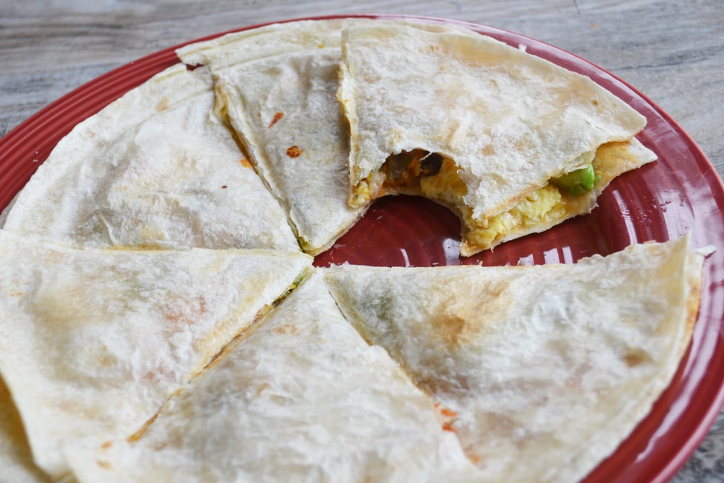 Breakfast Quesadilla featured