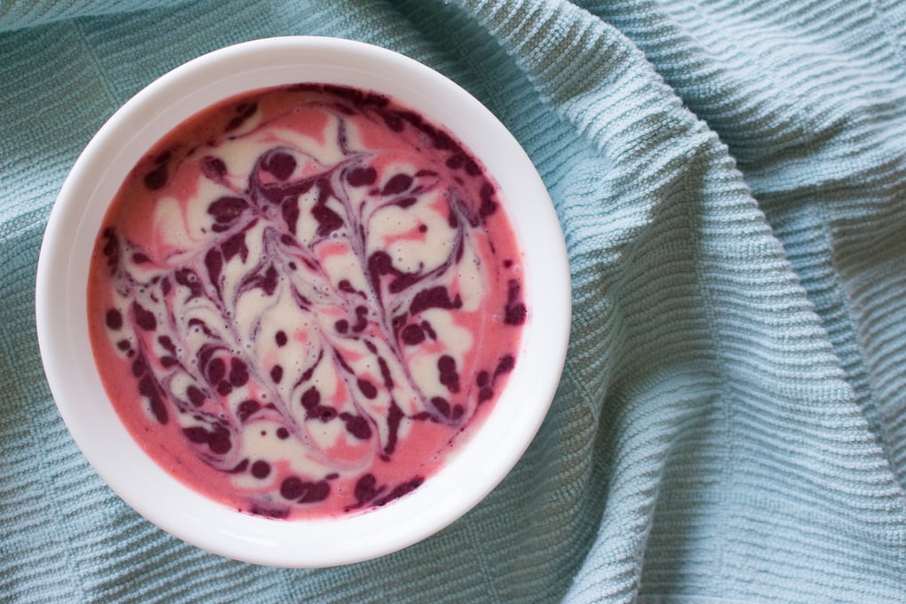 berry banana smoothie bowl 6