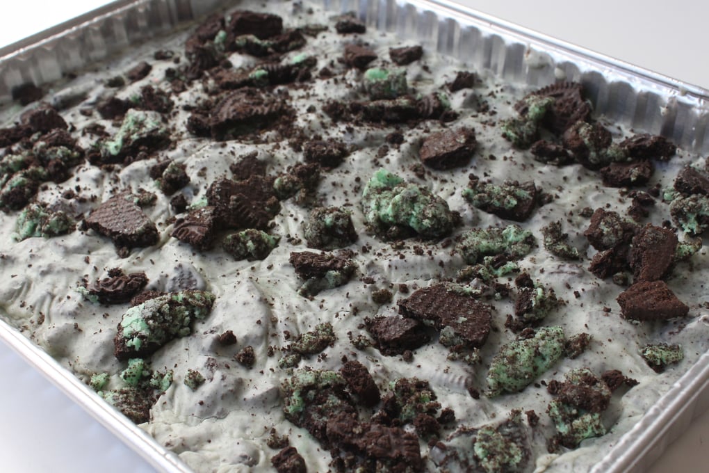 mint cookies n Cream Fudge yt
