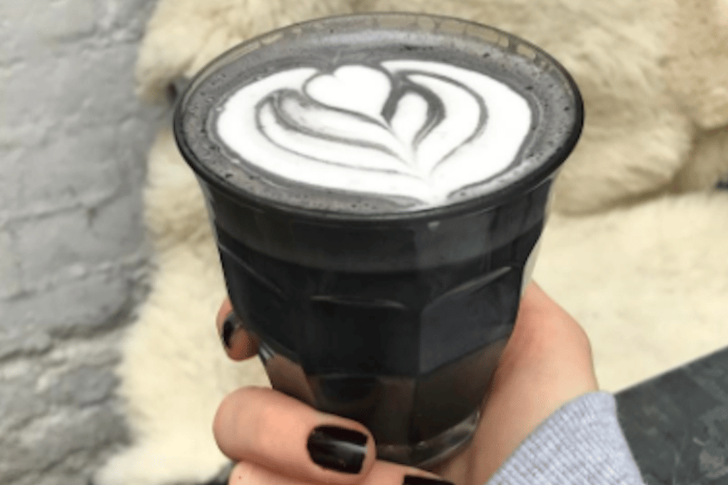 goth lattes are the darkest way to start your morning