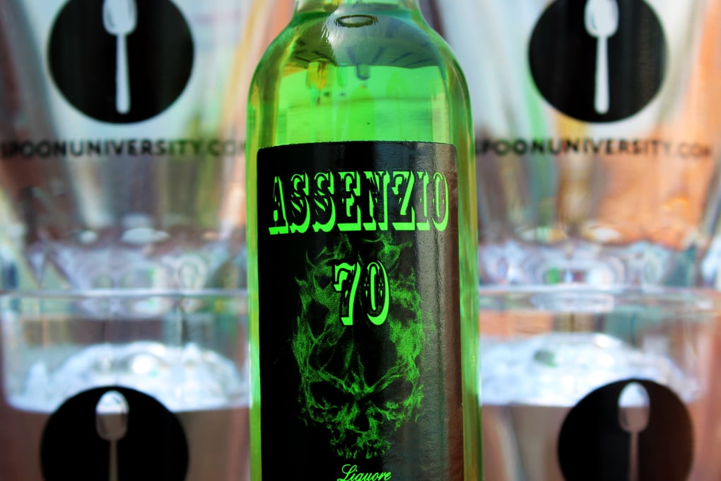 absinthe and spoon