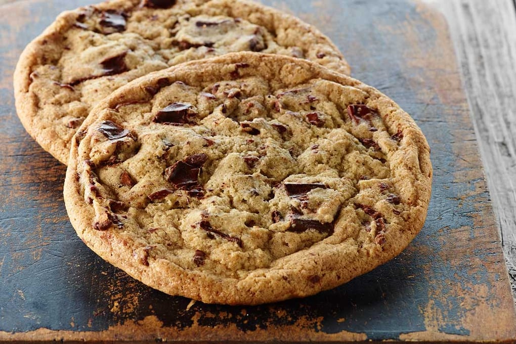 chocolate chipper cookie test