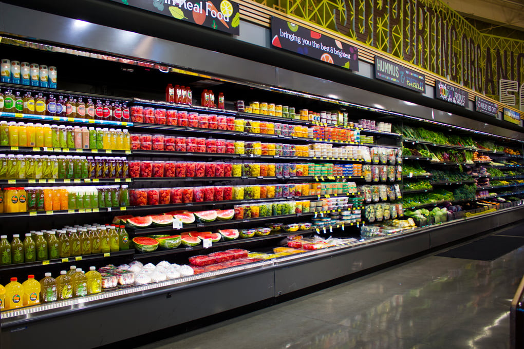 fruit and veggie aisle