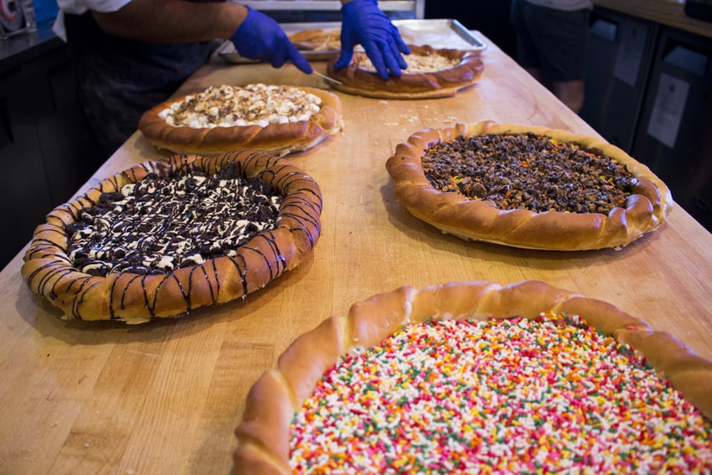 donut pizzas