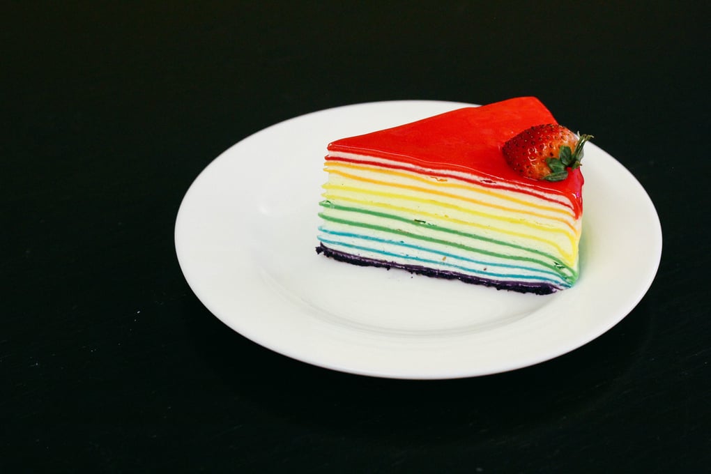 rainbow cake