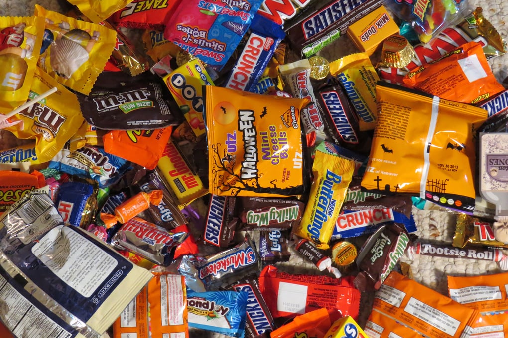 the most popular halloween candy in every state