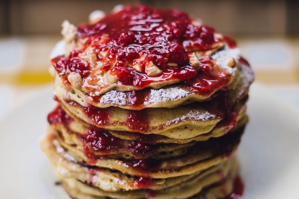 Peanut Butter and Jelly Pancakes
