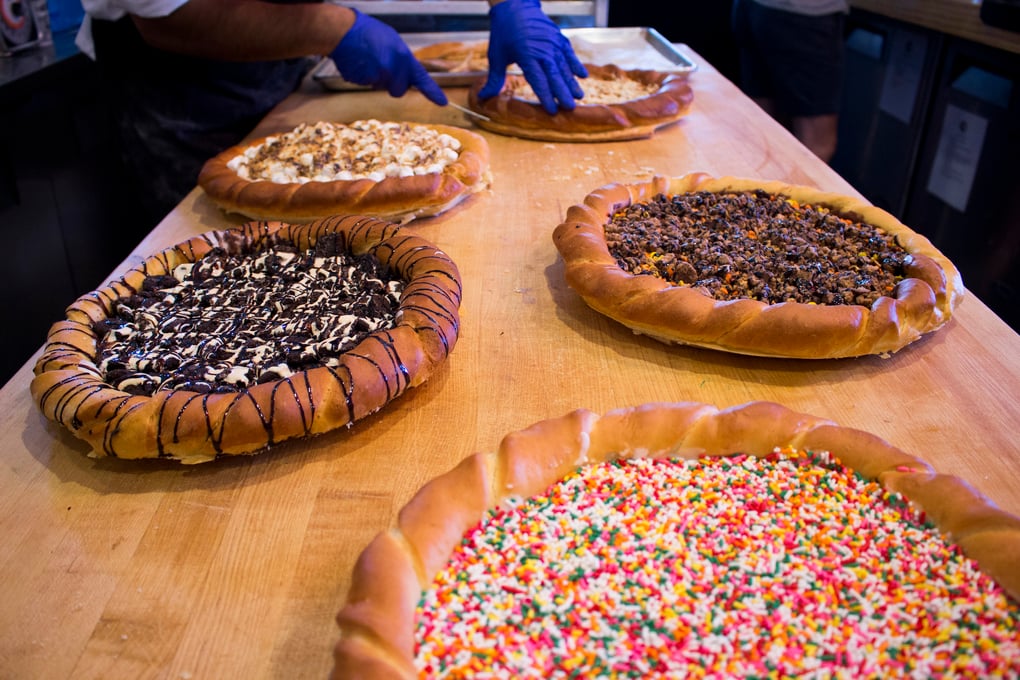 donut pizzas small