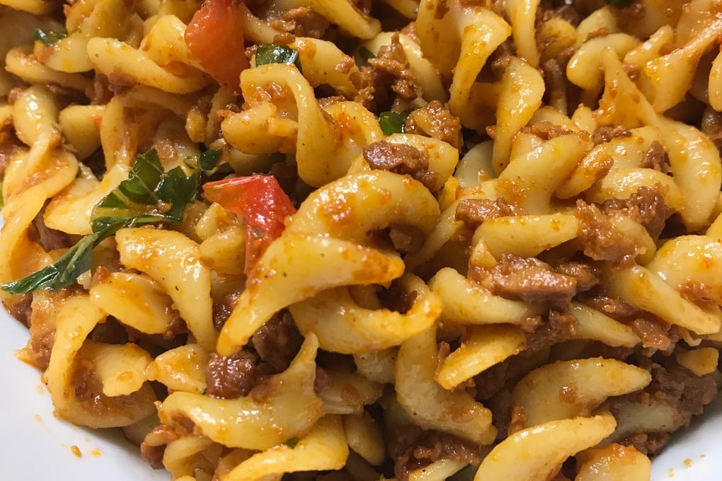 VeganSoyChorizoPasta