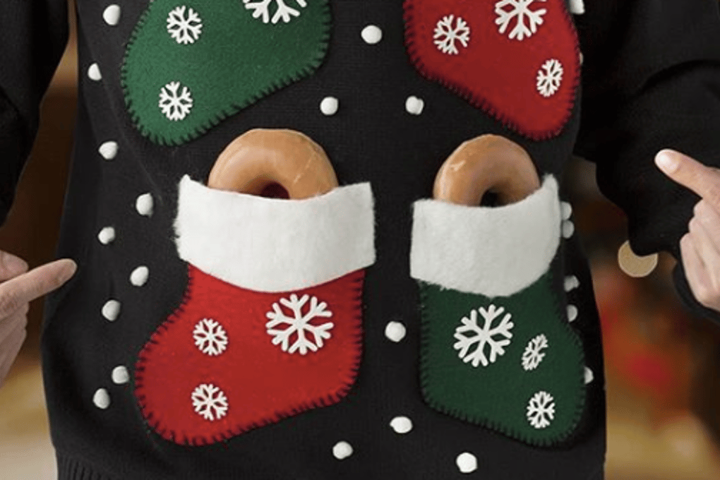 Krispy kreme ugly sweater donut new arrivals