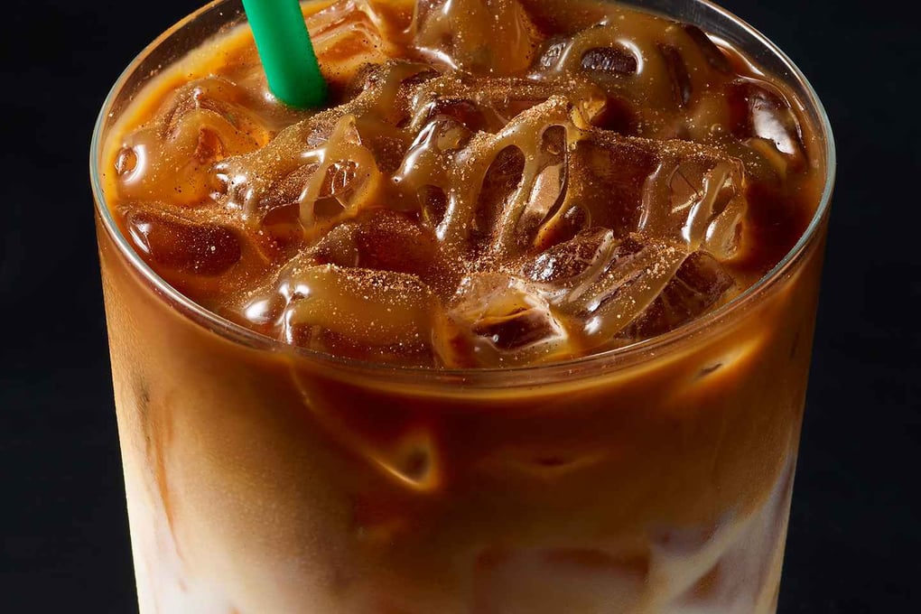 Iced Cinnamon Almondmilk Macchiato