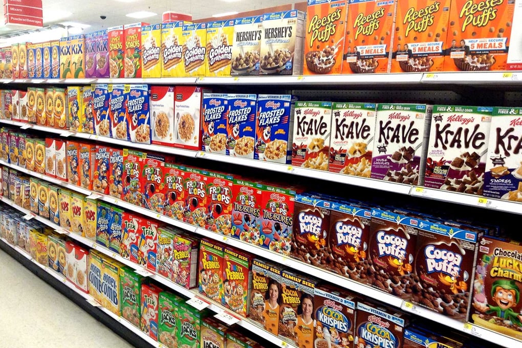 cereal aisle