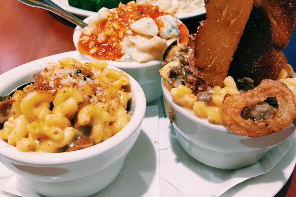 pop shop mac n cheese sampler