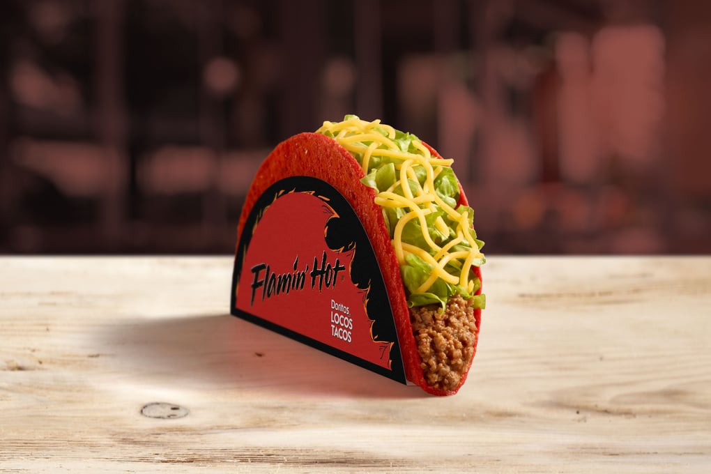 Flamin Hot Doritos Locos Tacos