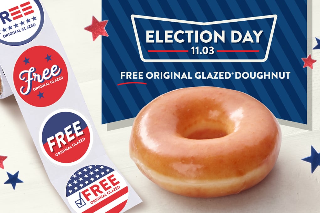 Krispy Kreme Election Day