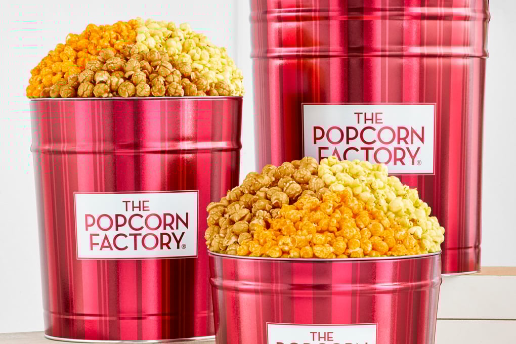 The Popcorn Factory%C2%AE Retro Popcorn Tins