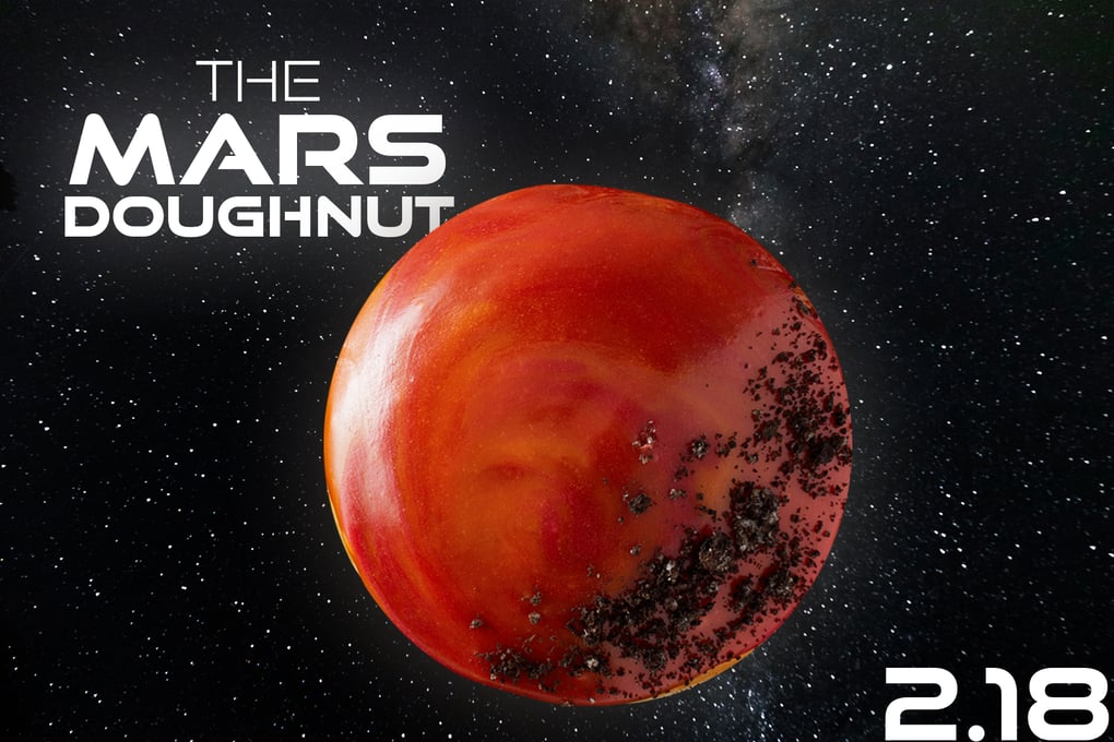 KrispyKreme MarsDoughnut