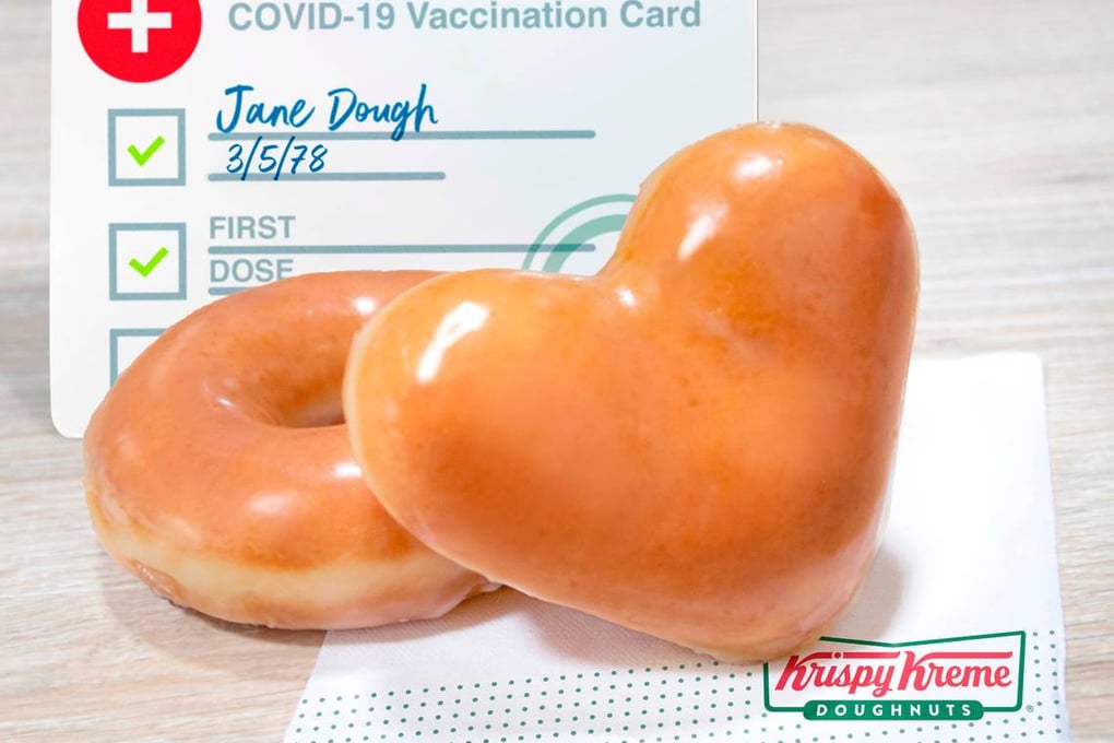 Krispy Kreme Original Glazed Heart Doughnut