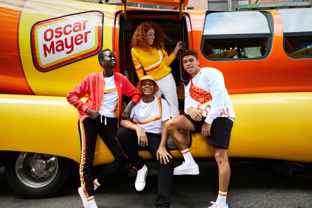 Oscar Mayer Street Meat Wienermobile Group Shot 2