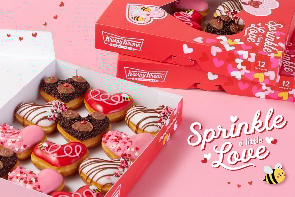 Krispy Kreme Valentines Day Collection