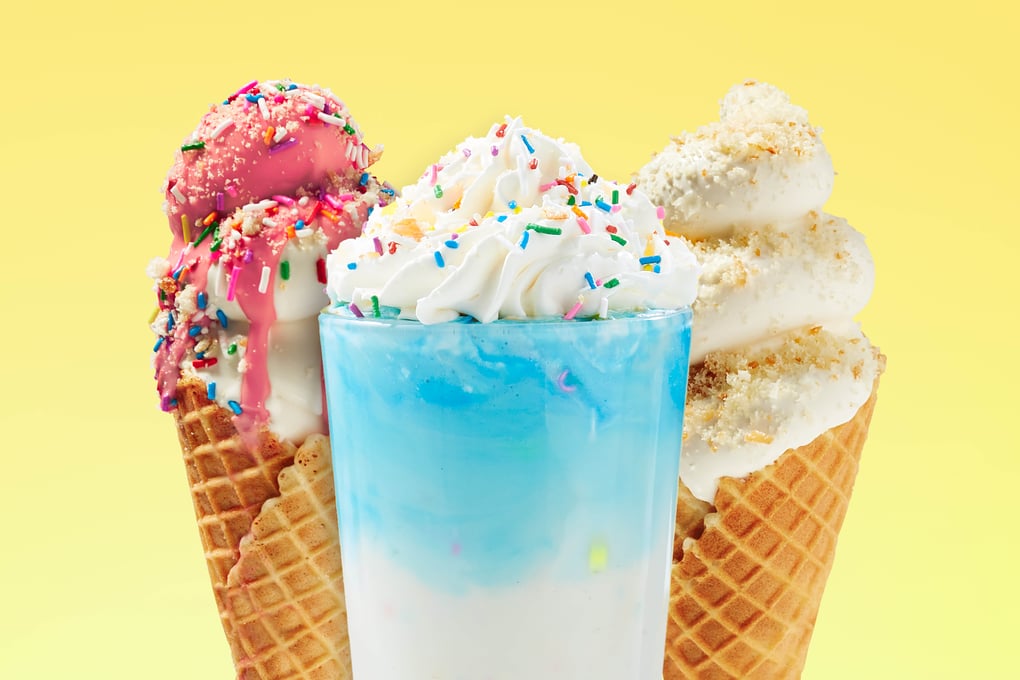Krispy Kreme Shake Cone Trio %281%29