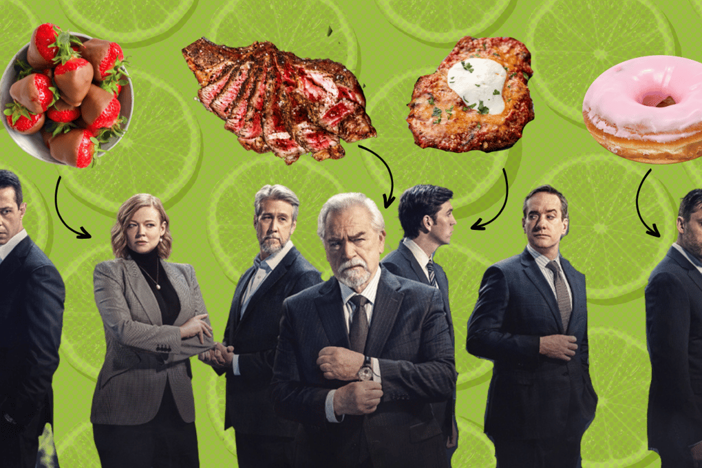 sucessioncharactersasfoods