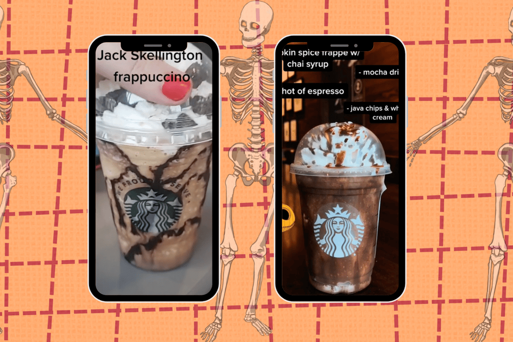 jack skellington frappe