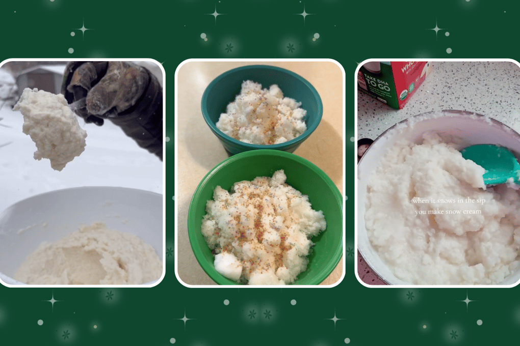 snow cream