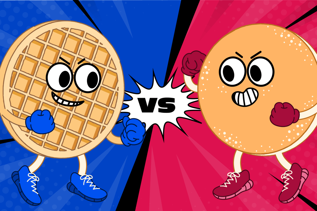 Waffles vs Pancakes Debated Settled R1