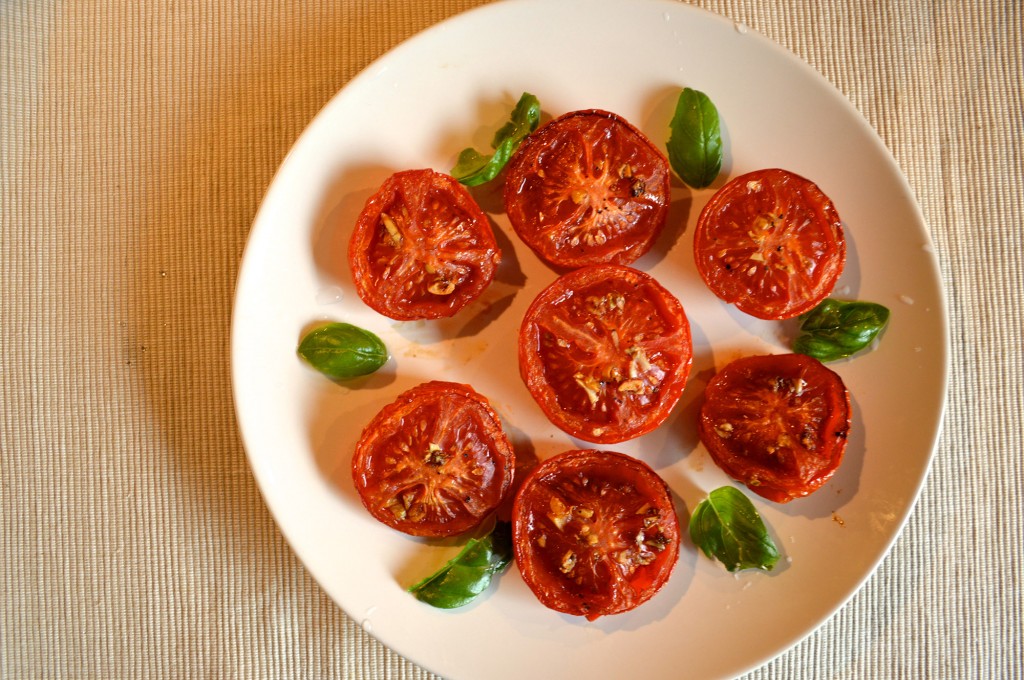 vegetable, tomato, basil