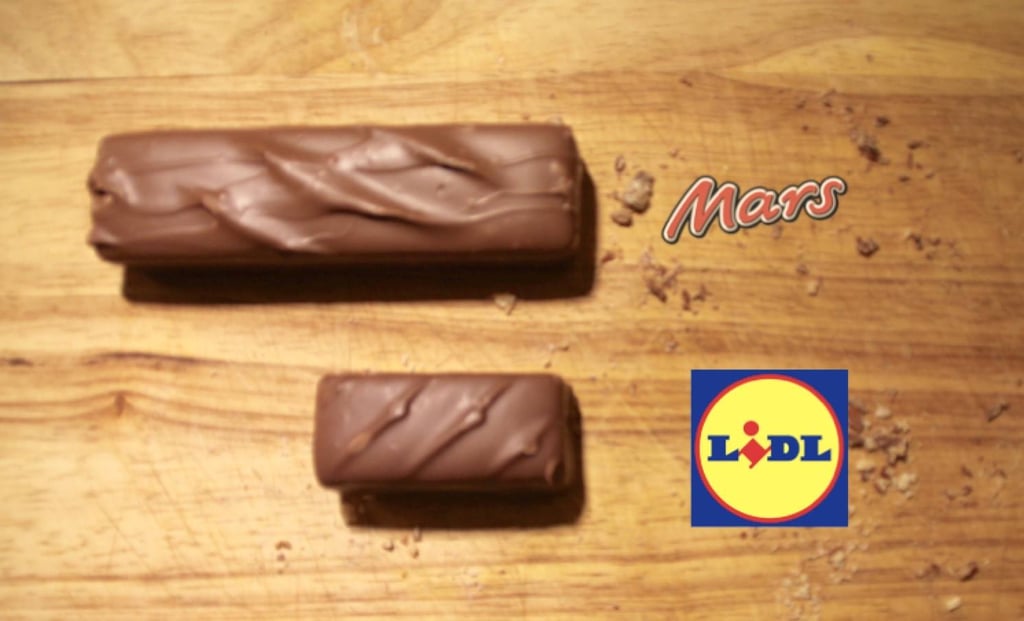A Comparison of Lidl Chocolates to Name Brand Chocolate Bars