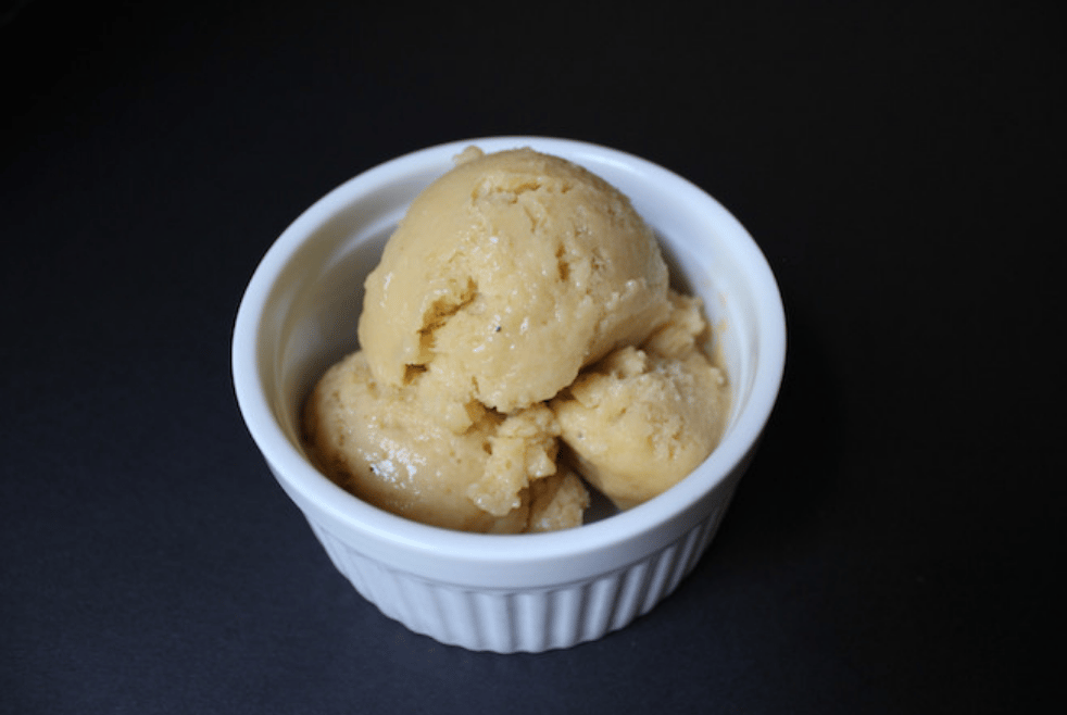 cream, dairy product, sweet, milk, ice, sorbet, caramel, dairy