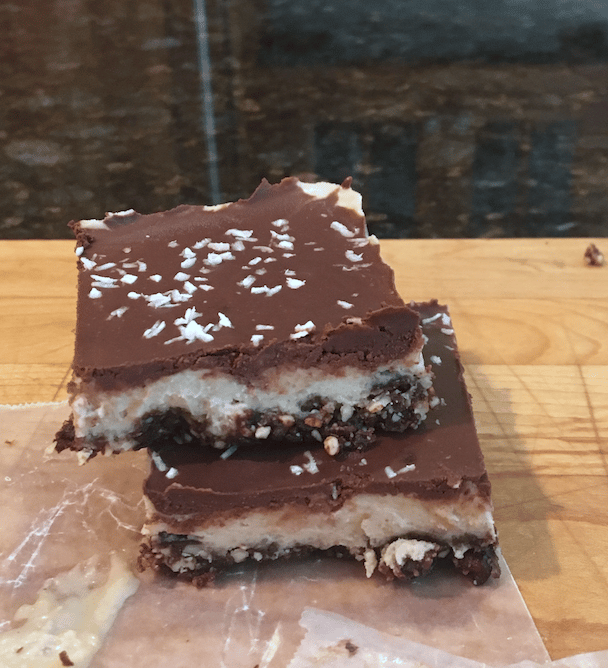 chocolate, sandwich, butter, peanut, brownie, peanut butter, ice, cream