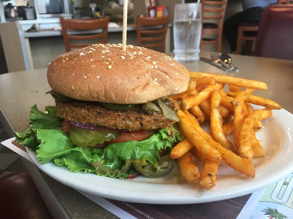Can We Talk About the Denny's Veggie Burger?