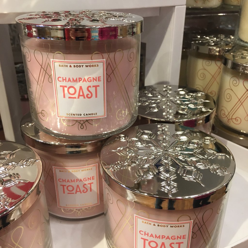 Bath & Body Works, Other, Bbw New Christmas Champagne Toast Candle