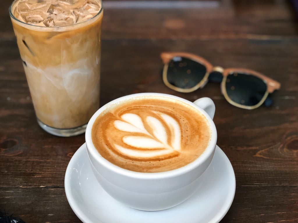 caffeine in espresso shot