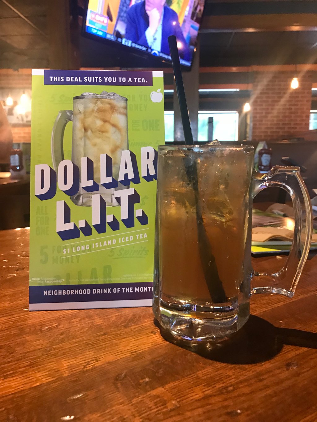 I Tried Applebee’s Long Island Iced Tea Special