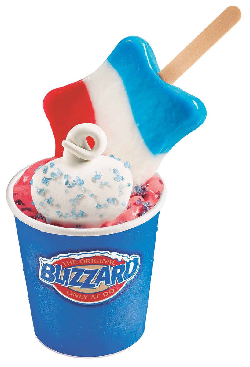 Dairy Queen Has New Blizzards to Celebrate Fourth of July