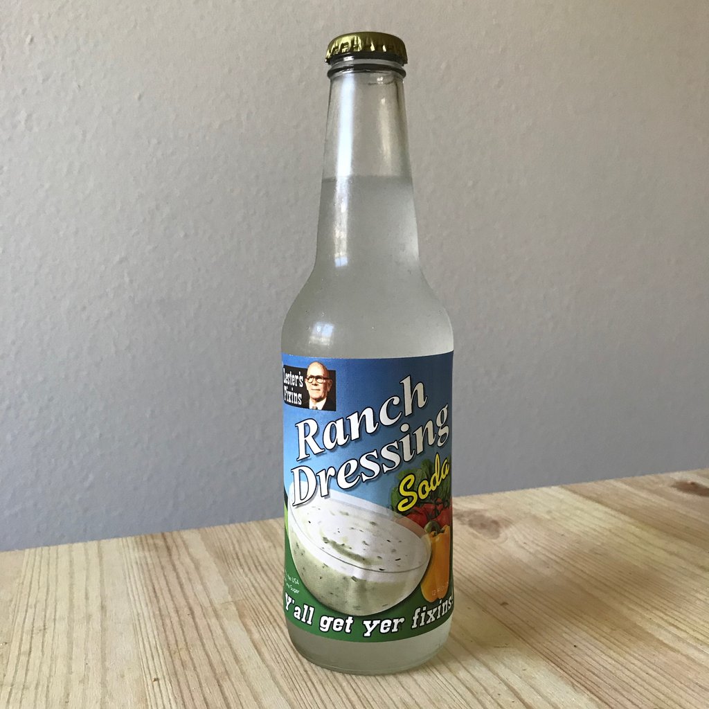 Ranch Dressing Soda: Discuss  Ranch Dressing Soda: You have to
