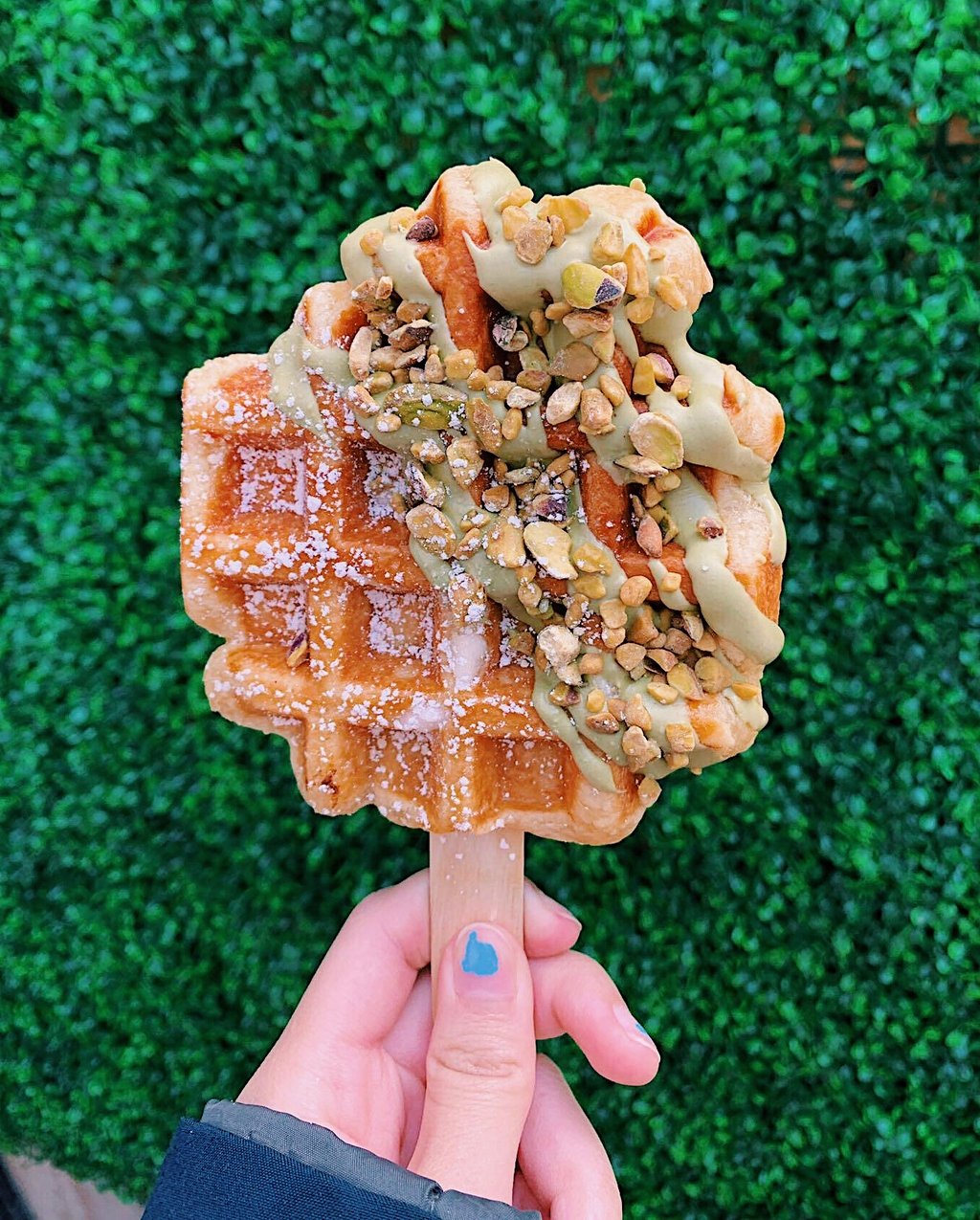 I like you an WAFFLE lot, Sweet Waffles & Boba!