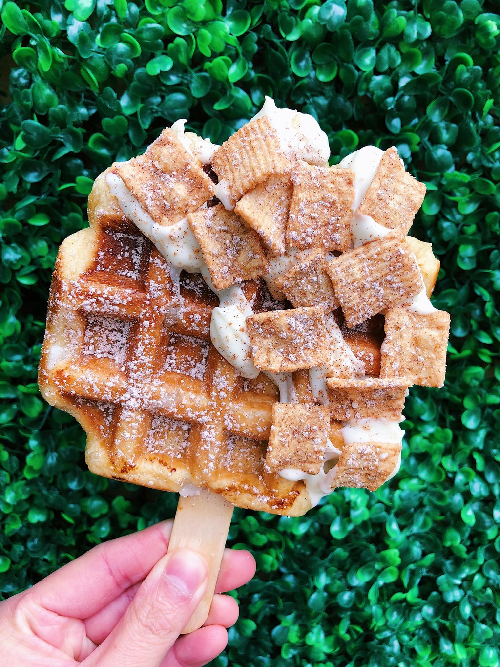 I like you an WAFFLE lot, Sweet Waffles & Boba!