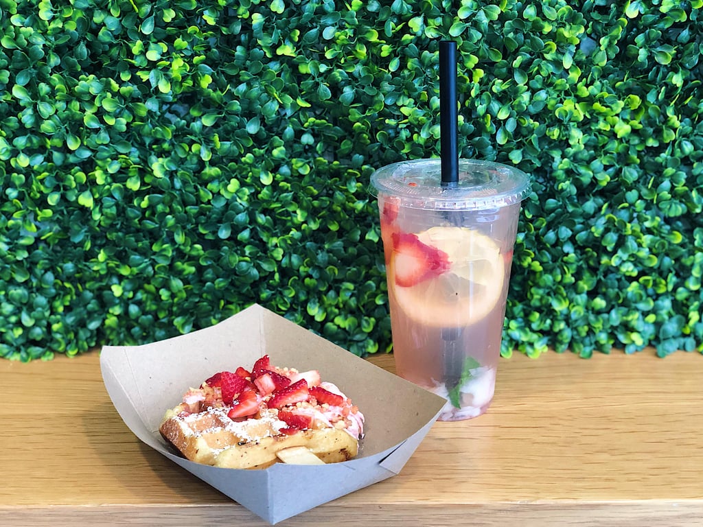 I like you an WAFFLE lot, Sweet Waffles & Boba!