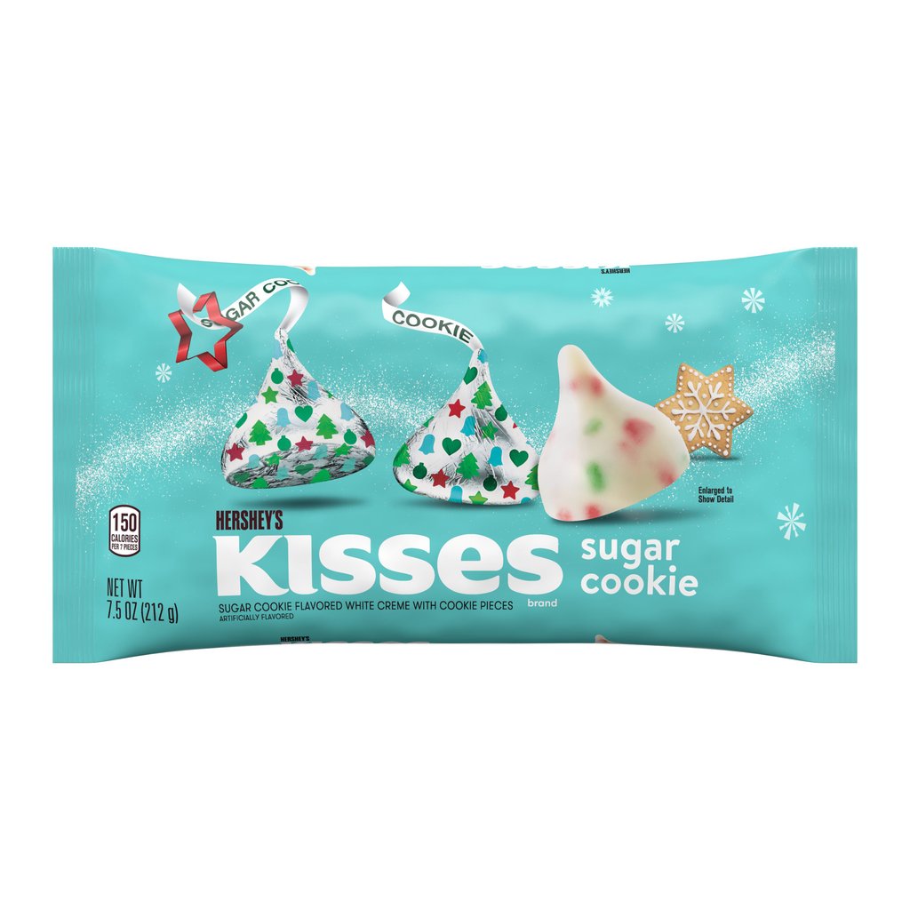 Celebrate The Holidays With Hershey's Kisses Sugar Cookie Blossoms