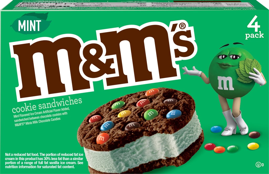 M&M's Releases 2 NEW Ice Cream Cookie Sandwich Flavors