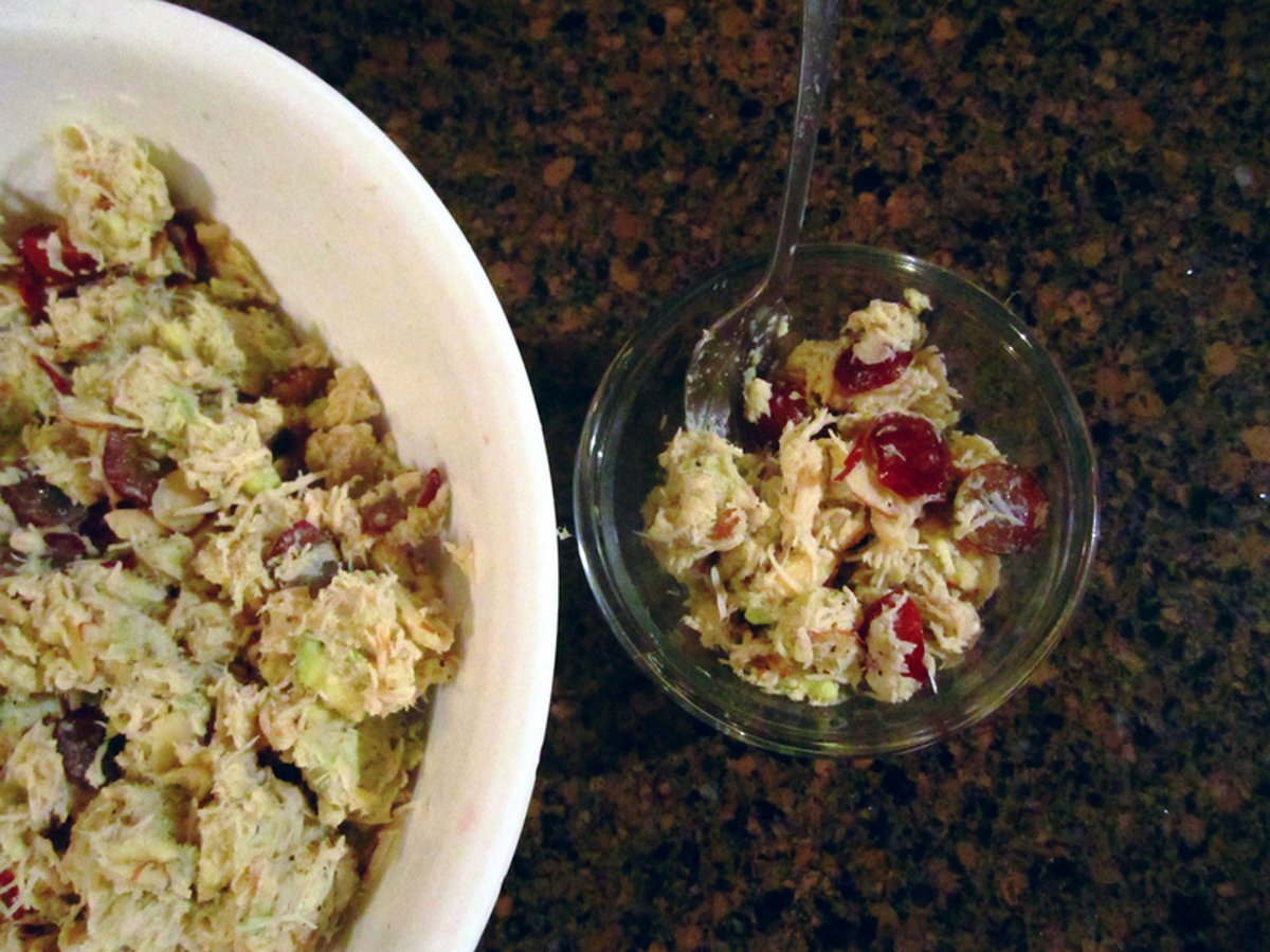 How to Make Avocado Chicken Salad