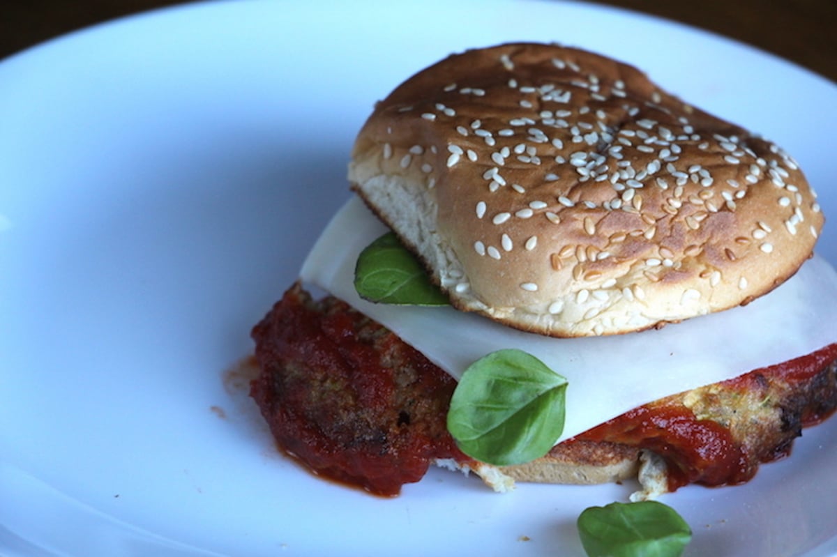 This Zucchini Parm Burger is Perfect for Meatless Monday