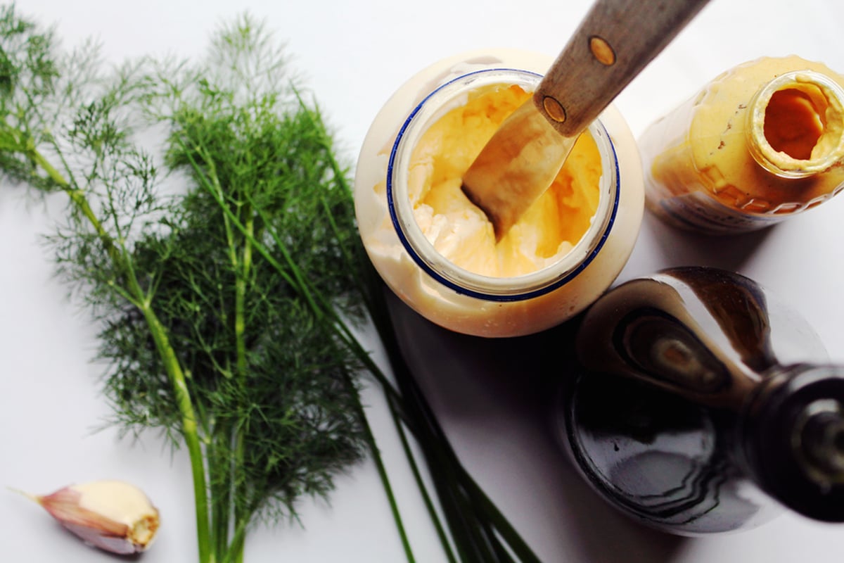 Dill and Chive Garlic Mayonnaise That Will Turn You Off Regular Mayo Forever