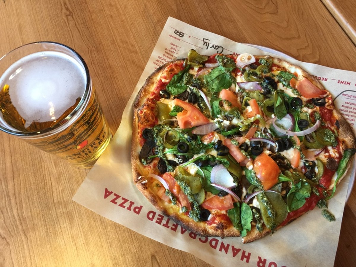 Let's Score with customized pizzas at Score Pizza